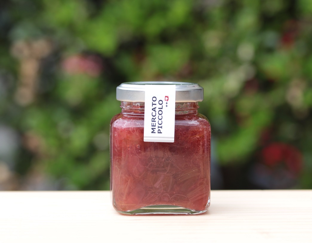 メルカートピッコロ 1日ジャム ルバーブジャム 赤 ９０ｇ